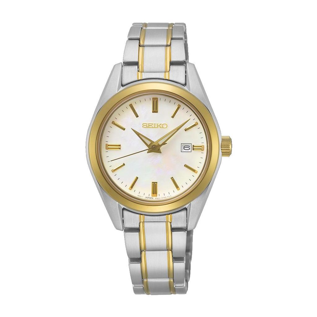 Seiko Classic Quartz Sapphire Stainless Steel Women's Watch SUR636P1