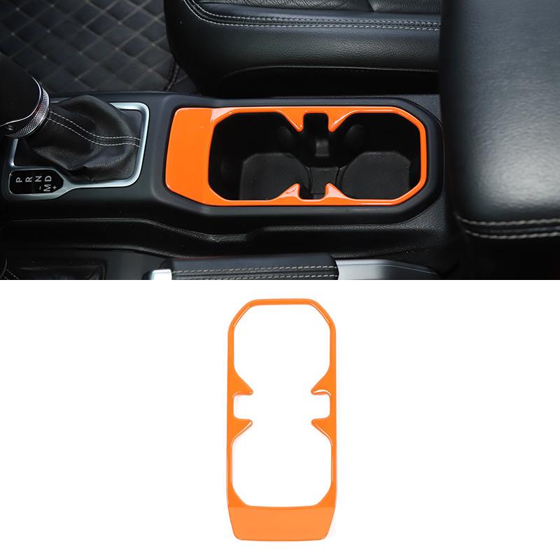 JIDIXIAN for Jeep Wrangler JL for Gladiator JT 2018 2019 2020 2021 2022 2023 2024 2025 Car Drink Cup Holder Decoration Cover