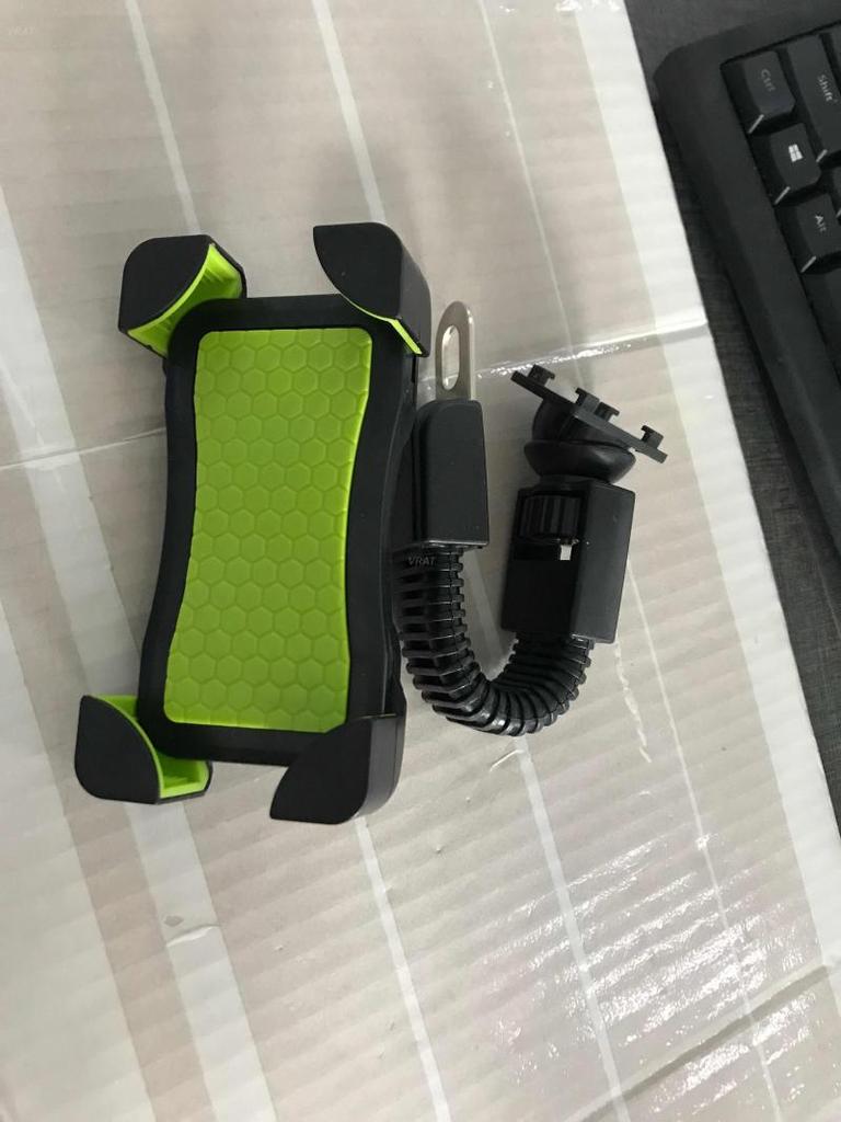 Motorcycle Mobile Phone Holder Rearview Mirror Mount Bracket Phone Stand Anti-skid Anti-fall Stand Support Accessories