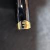 Used PLATINUM 18k Fine Nib Engraved Platinum Fountain Pen 12cm Vintage