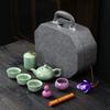 Travel tea set portable kung fu tea set Japanese outdoor express cup holiday business gift