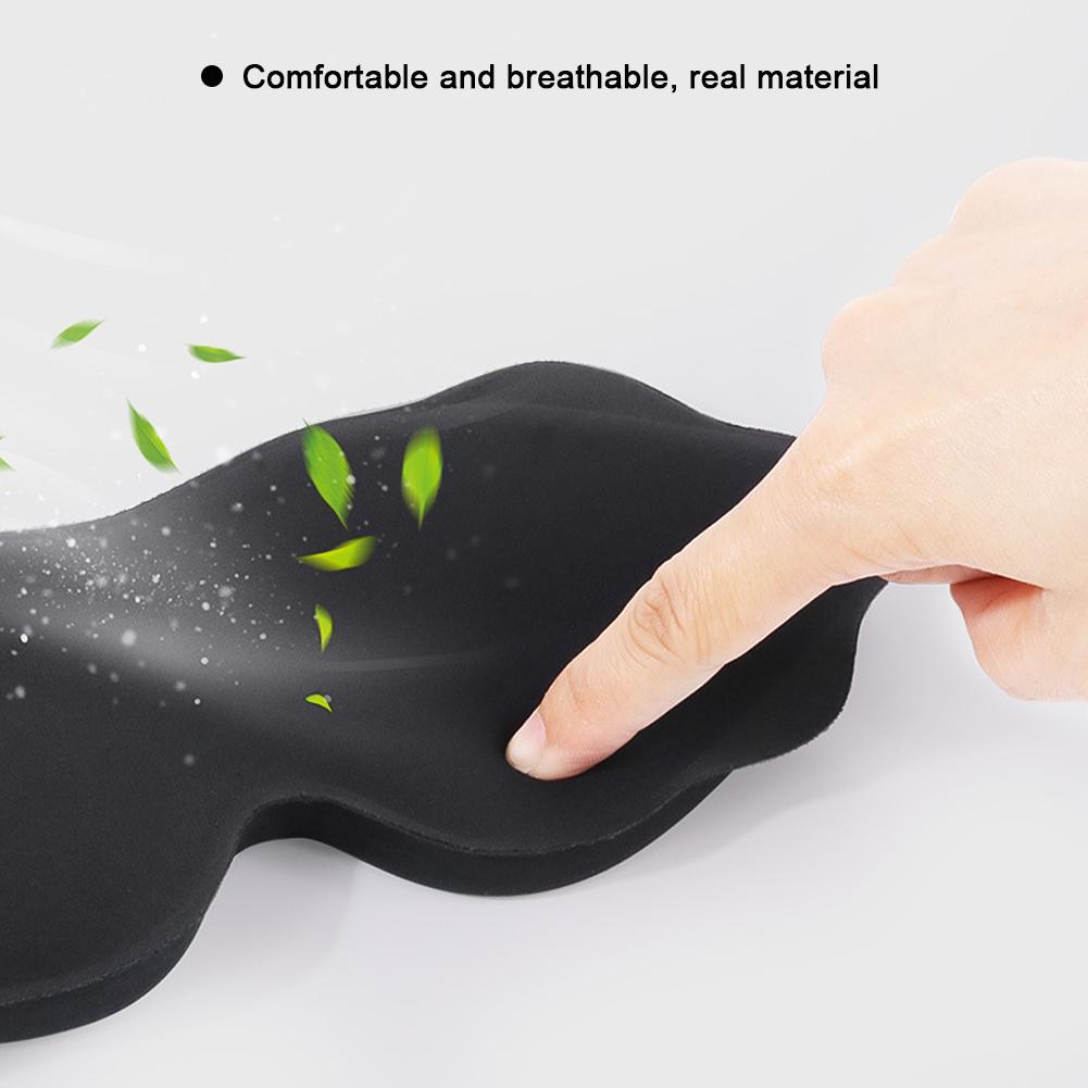 3D Stereoscopic Eye Mask Memory Cotton Sleep Eye Mask Travel Business Trip Nap Shading Eye Mask Eye Cover Patch