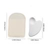 New Stainless Steel Gua Sha Scraper Heart Shape Universal Guasha Massage Tool Guasha Board for Facial Beauty Eye Massage