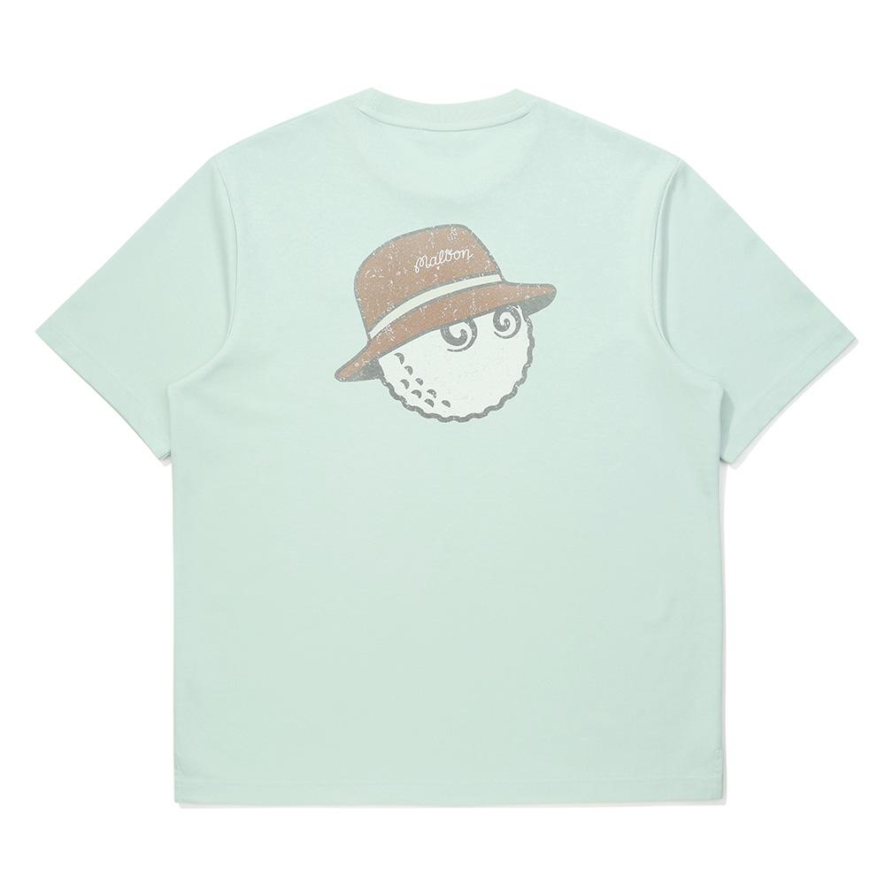 MALBON GOLF Malbon Wappen Uni Round T-Shirt Light Mint