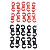 Bicycle Brake Cable Clip S Style Cable Clips Buckle Plastic Bike Cable Ties Holder Light Weight Fixed Gear Cycling Accessories