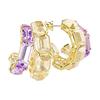 Swarovski Millenia Collection Lucky Crystal Earrings Women Earrings Brown 5725757
