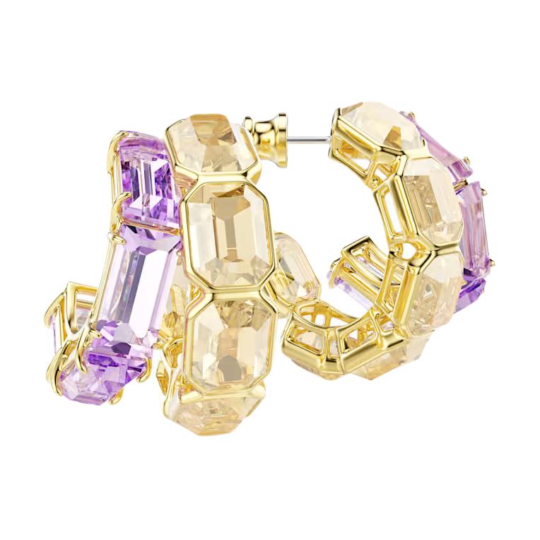 Swarovski Millenia Collection Lucky Crystal Earrings Women Earrings Brown 5725757