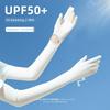 Ice Silk Gloves for Women Thin Type Sunscreen Cycling UV Protection Driving Cycling Summer Non-Slip Touch Screen Outdoor Breathable