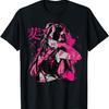 Goth Grunge Demon Anime Girl Waifu Horror Alt Aesthetic T-Shirt