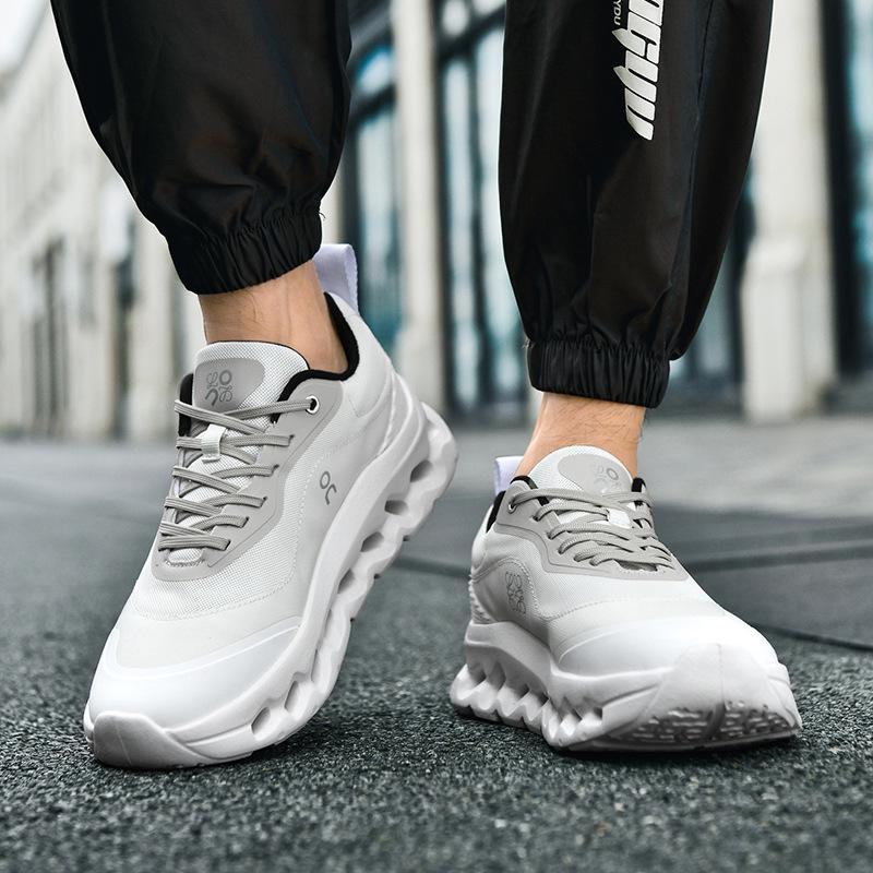 2026 Spring Men's Lightweight Cushioned Mesh Running Shoes - Breathable, Casual, Professional Sports Footwear