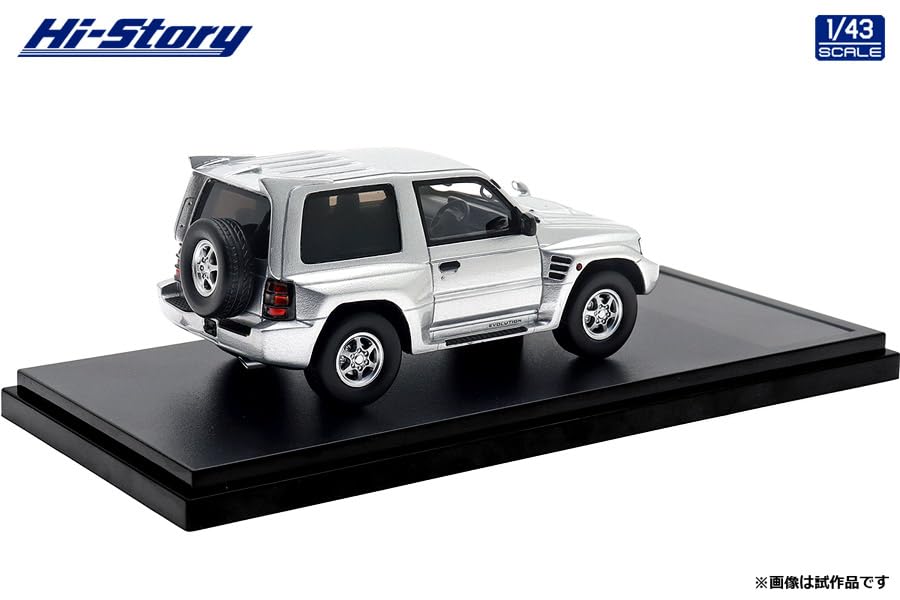 Hi Story Mitsubishi PAJERO EVOLUTION Satellite Silver Finished Product 1/43 (1997)