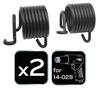 Springs for pneumatic hammer 2 pcs.