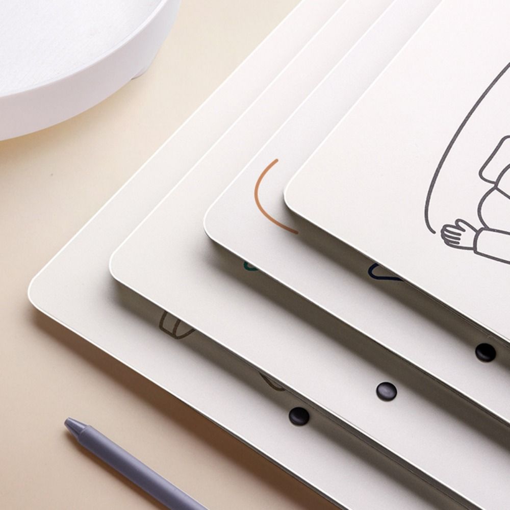 Dual Use A4 File Folder with Double Clips Memo Clip Board  Students Gift