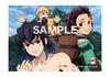Ensky Demon Kimetsu no Yaiba Puzzle 8 Teile Candy Kimetsu no Slayer Gum, Spielzeug/Gummi (Dämonentöter Yaiba)
