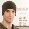 1 Stück Radmütze Winter Fleece Mütze Unisex Wärme Winddicht Outdoor-Mütze Langlebig Bequem Weich für Kaltes Wetter Outdoor-Kappe