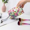 Storage Organizer Pvc Transparent Wash Bags Fruit Printed Cosmetic Pouch Large Travel Cosmetics Storage Makeup Accessory
