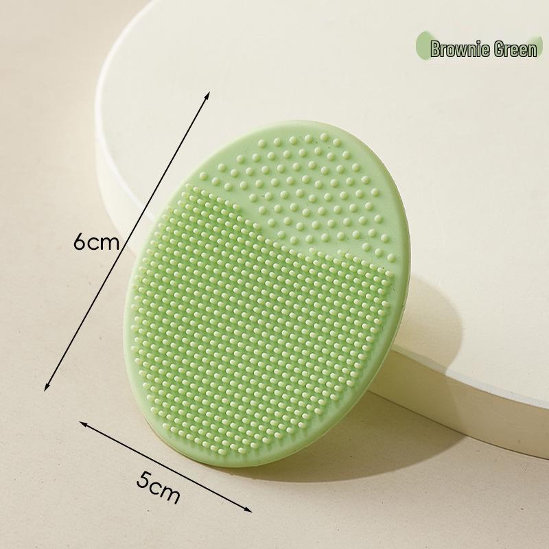 Silicone Facial Cleansing & Hair Washing Brush for Baby & Child - Soft Bristles, Blackhead Removal, Waterproof