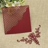 Grid Background Square Frame Metal Cutting Die for DIY Scrapbooking Photo Album Decorative Embossing