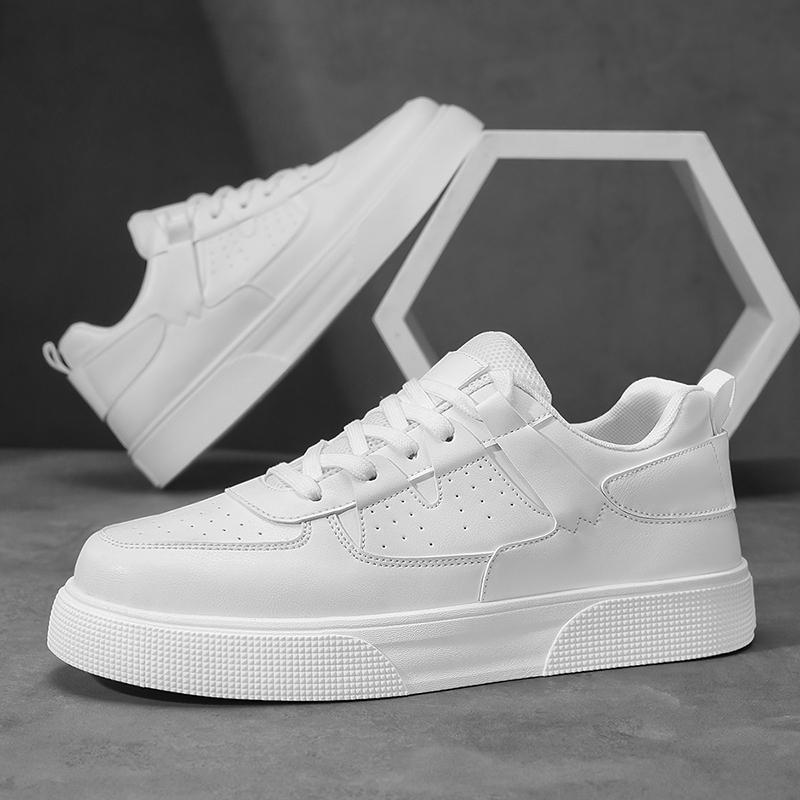 Men's Fashion Casual Low Top Skateboarding Shoes Boys Comfortable Sneakers Male Students Trending Soft Sole Classic Breathable Gym Non-slip