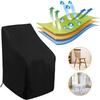 210D Oxford Outdoor Chair Cover - Dustproof, Waterproof, UV-Resistant