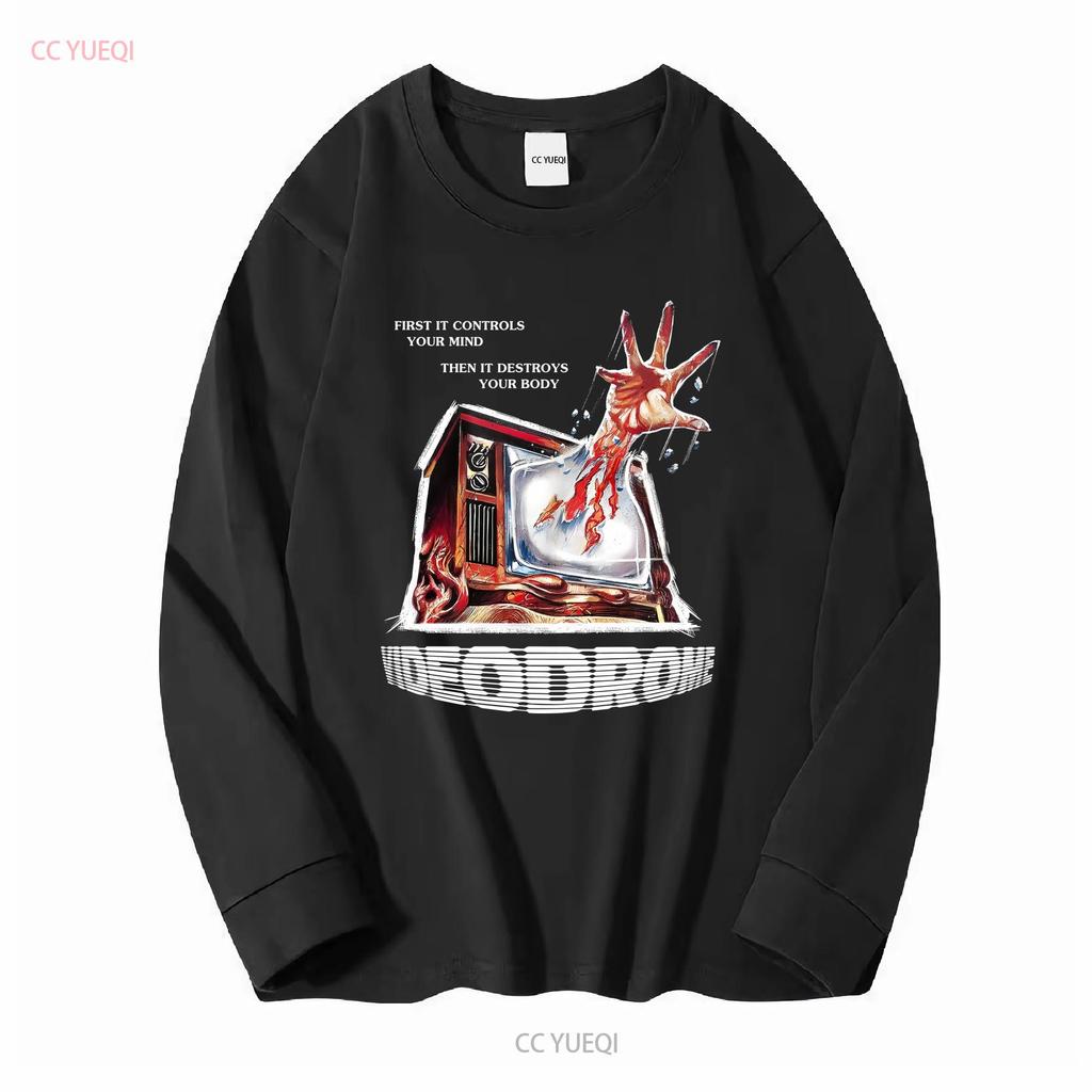 Videodrome David Cronenberg T Shirt Vintage Gregg Araki Danzig Klaus Kinski Civic TV Prop Sonatine Video Drome vintage Washed