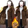 Padded Jacket Women's Short Winter Velvet Lamb Velvet Thickened Jackets