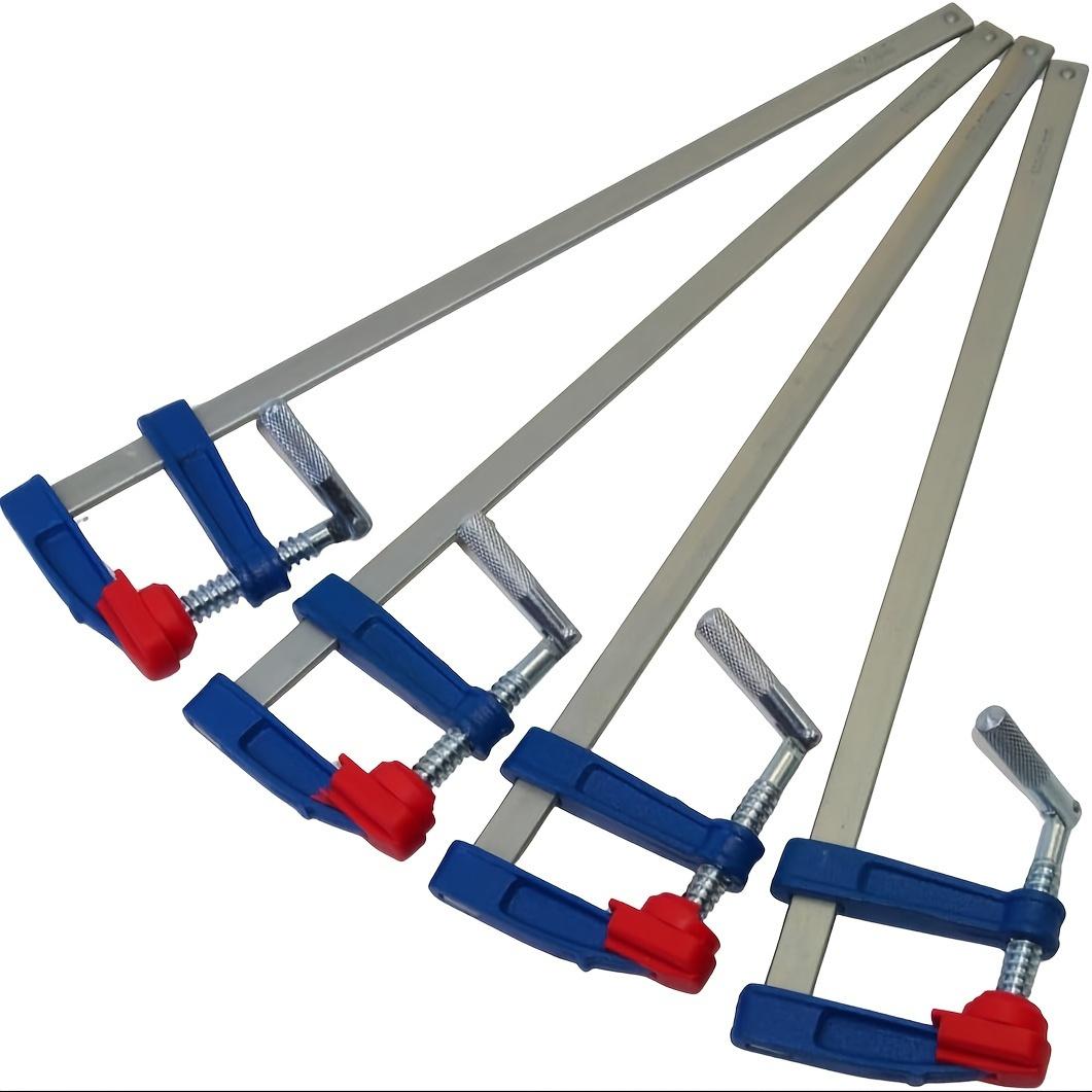 

Набор быстрозажимных F-образных струбцин для деревообработки, 4 шт., 12 - Прочная конструкция из чугуна Set of four