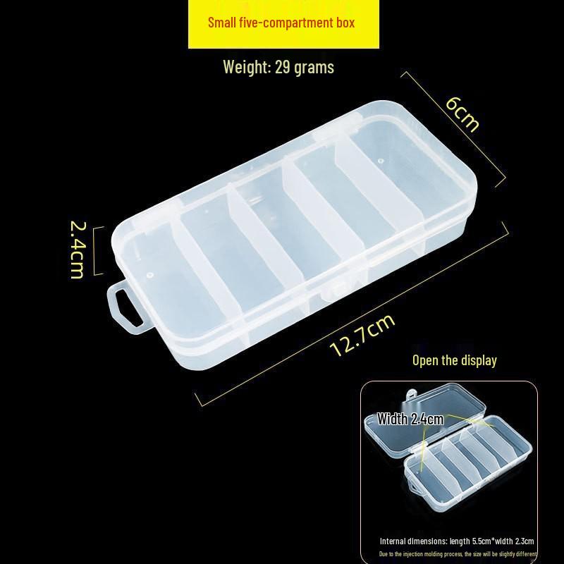 Double-Layer Fishing Lure Box - Tackle and Accessory Storage