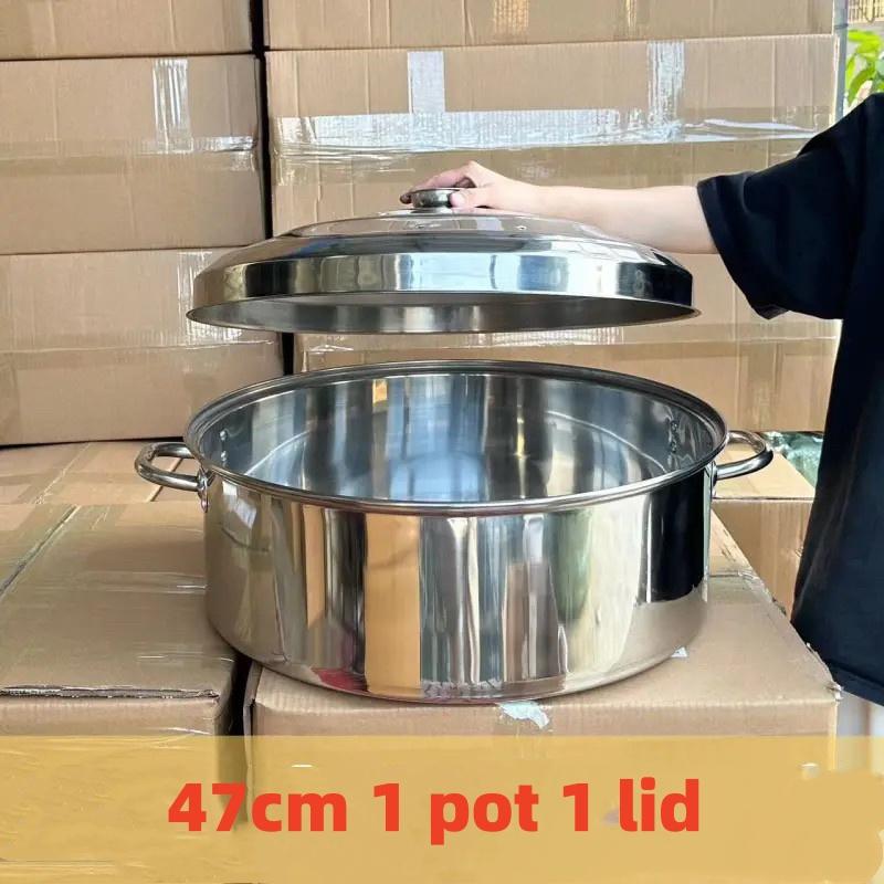 Thick Stainless Steel steamer Extra Large big Food bun buns steamer with pot Bread drawer fish rice dumpling cooker tray steamed