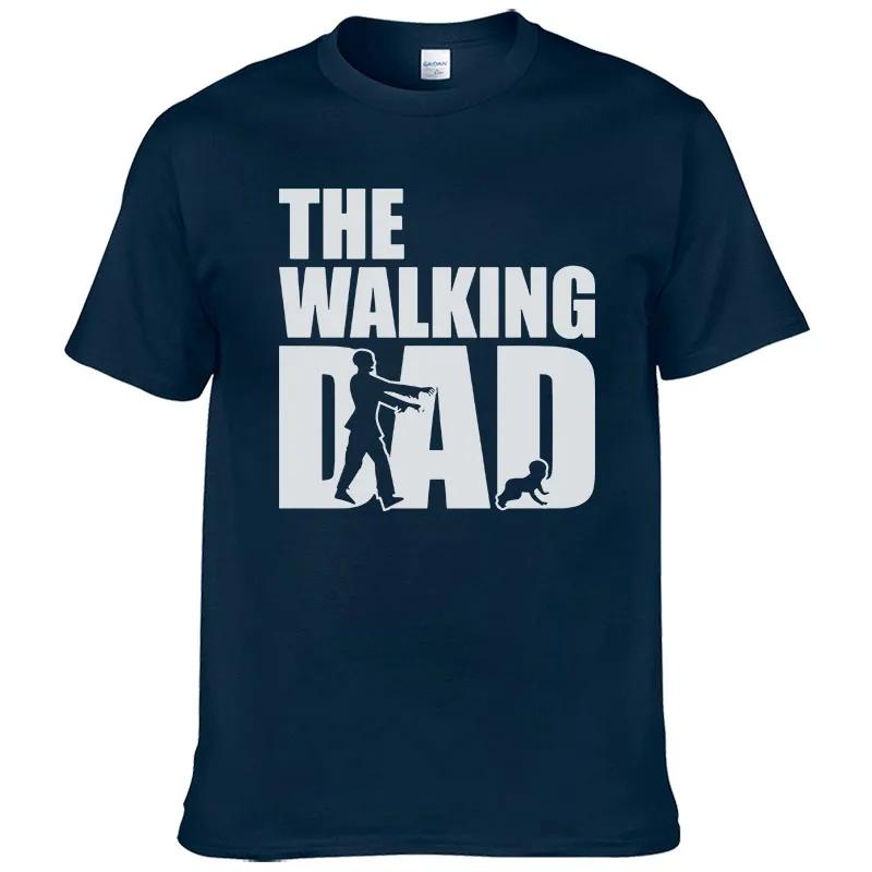 2023 Men's Summer Cotton T Shirts Printed The Walking Dad Tshirt Hip Hop Blouse Men's Sportswear T Shirt Men Harajuku Tops #307