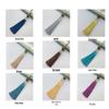 Chinese-Style Imitation Jade Tassel Fan Pendant for Antique Decoration