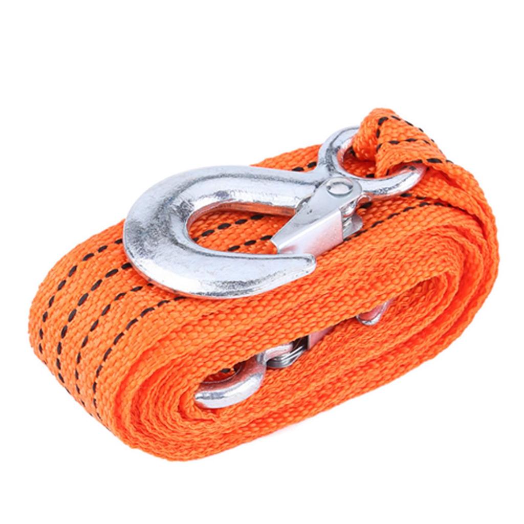 4 Ton Car Trailer Towing Rope Strap Tow Cable, Emergency Vehicle Tool, High Strength,