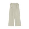 LAP Elastic Waist Single-Pleat Wide Pants Ar2Wp471