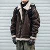 Men's Korean Style Winter Velvet-Lined Denim Jacket - Trendy, Warm, Casual Wear for Students