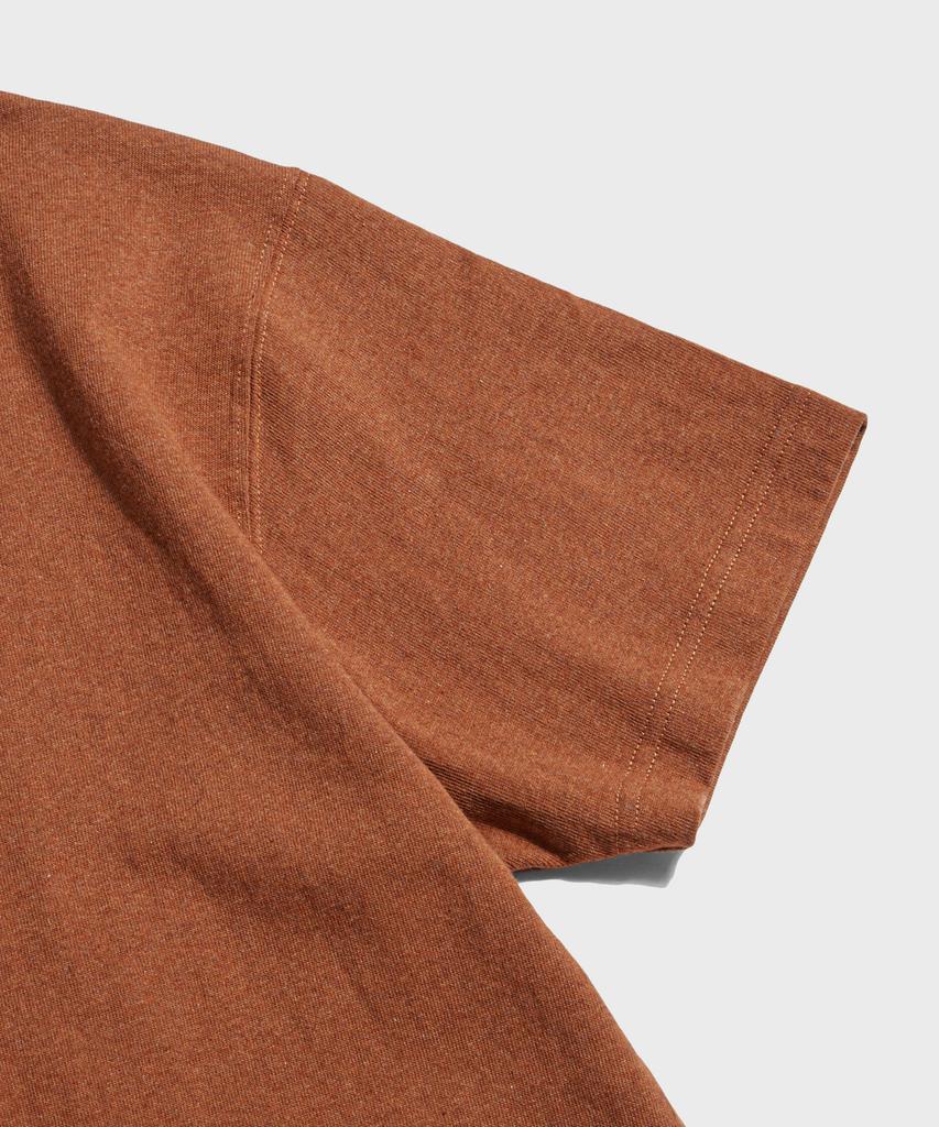 Beulonseun 9Oz Usa Cotton Tubular Tee Orange Red