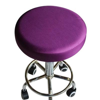 Cotton Stool Cover Rotating Chair for Barliving Room Round Washable Universal Seat Home Hotel Textile