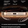 2Pcs Metal Dustproof Net Sticker For iPhone 17 Air 17 Pro Max Easy Install Earpiece Speaker Hole Anti-dust Mesh Protection Cap