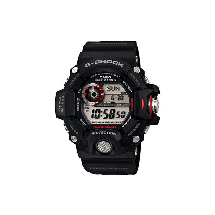 Casio Rangeman Melnas Vīriešu Pulksteņi GW-9400-1