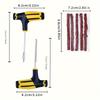 Car Tire Repair Kit Puncture Plug Tools Tyre Puncture Emergency for Tire Strips Stirring Glue Repair Tool Kit