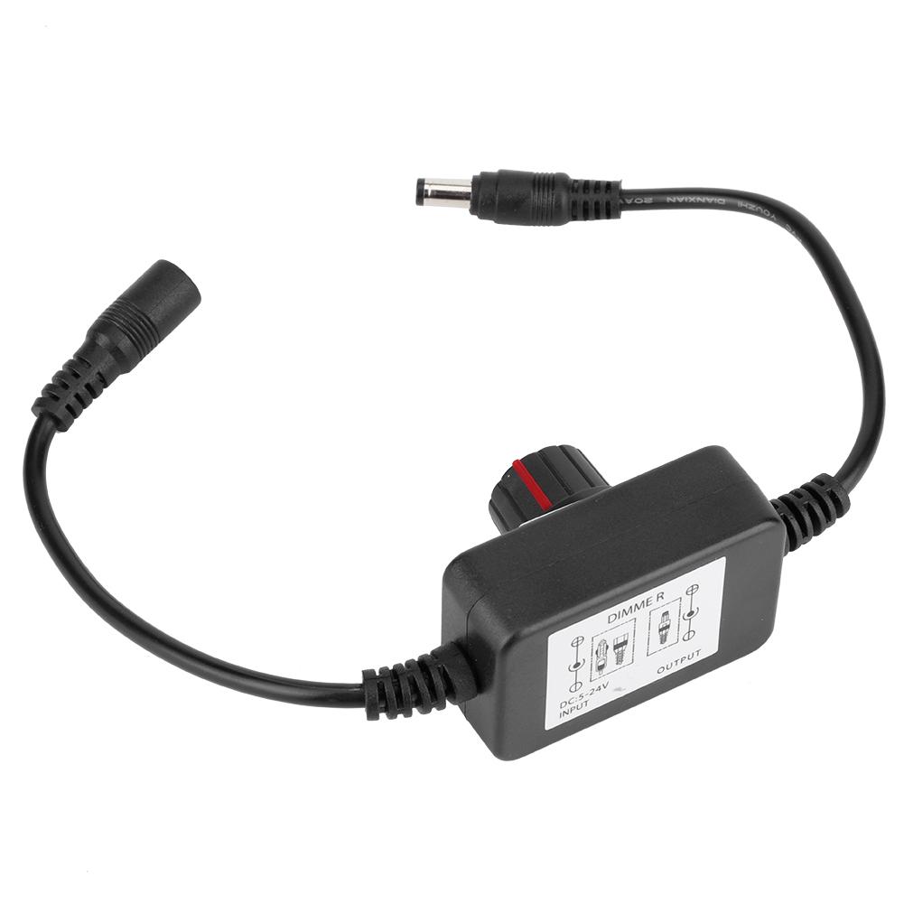 5 24V Adjustable DC Speed Control Switch Stepless Light Temperature Switch for Motor Drill Speed Controller