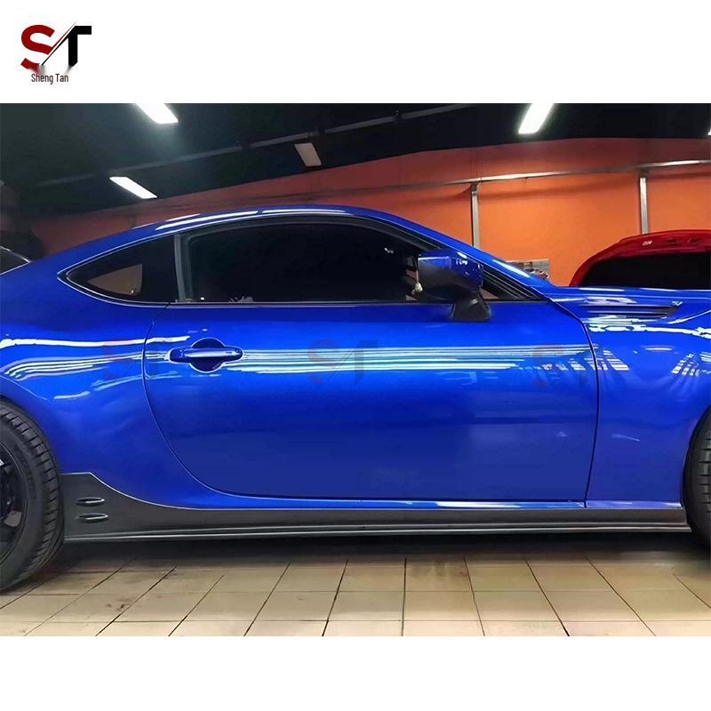 Carbon Fiber Body Kit for Subaru BRZ (2017-2019) - STI Style Front Lip, Side Skirts, Corner Caps, Rear Spoiler