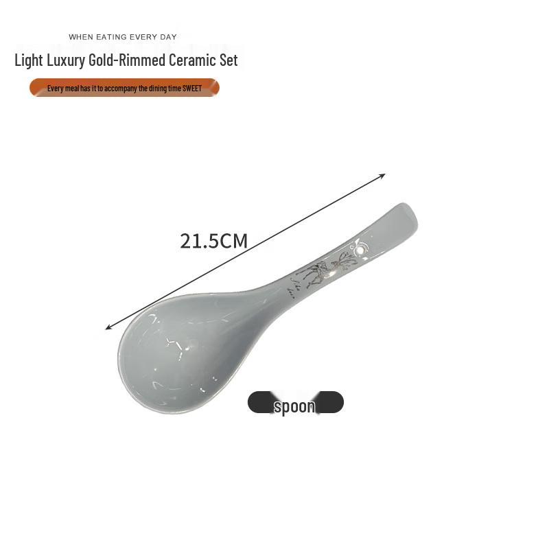 

Yujia Creative Ceramic Soup Spoon