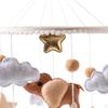 Baby Mobile for Crib Visual Development Colorful Handmade Sensory Toy Ceiling Hanging Ages
