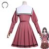 AnimeThe Fragrant Flower Blooms With Dignity Waguri Kaoruko Cosplay Costume Long Wig JK Top skirt Uniform Carnival Women suit