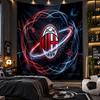 קיר תלייה שטיח הדפס AC Milan בד לסלון חדר שינה עיצוב הבית