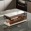Automatic Scrolling Egg Rack Holder Storage Box Egg Basket Container Organizers Rolldown Refrigerator Egg Shelf Kitchen Supplies