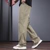 Men's Spring Summer Loose Straight-Leg Workwear Casual Pants