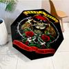 Guns Roses Fire Logo Umbrella 8-Frame for Travel, Camping, Casual Lightweight Portable Umbrella, Essential for Every Family Holidays Gift