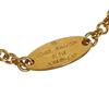 Louis Vuitton M00563 Monogram LVBracelet LV Rocky Chain Bracelet Metal Gold