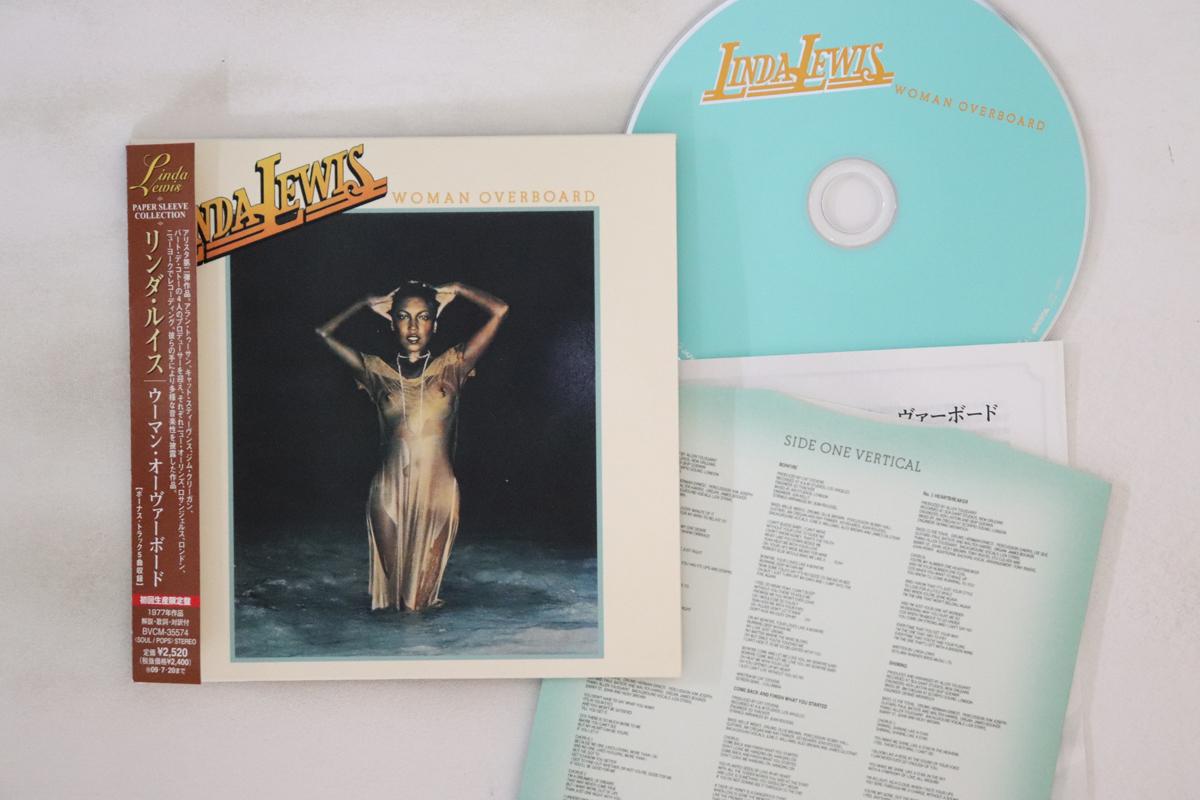 

CD LINDA LEWIS - Woman Overboard BVCM35574 Arista 2009 Japan Obi Soul/Funk Used
